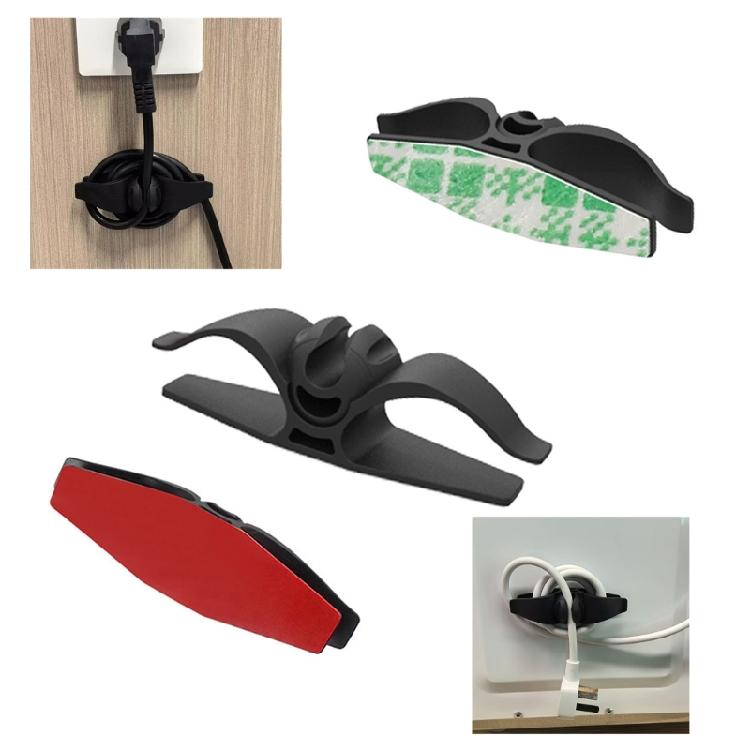 10PCS SelfAdhesive Cable Organizers Cable Clips For Efficient Cord Management In Offices Kitchens Wire Management Clips