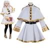 Sousou No Frieren Cosplay Frieren Costume Fantasia Cappotto Camicie Outfit Fantasia Donna Halloween Carnevale Festa Vestiti