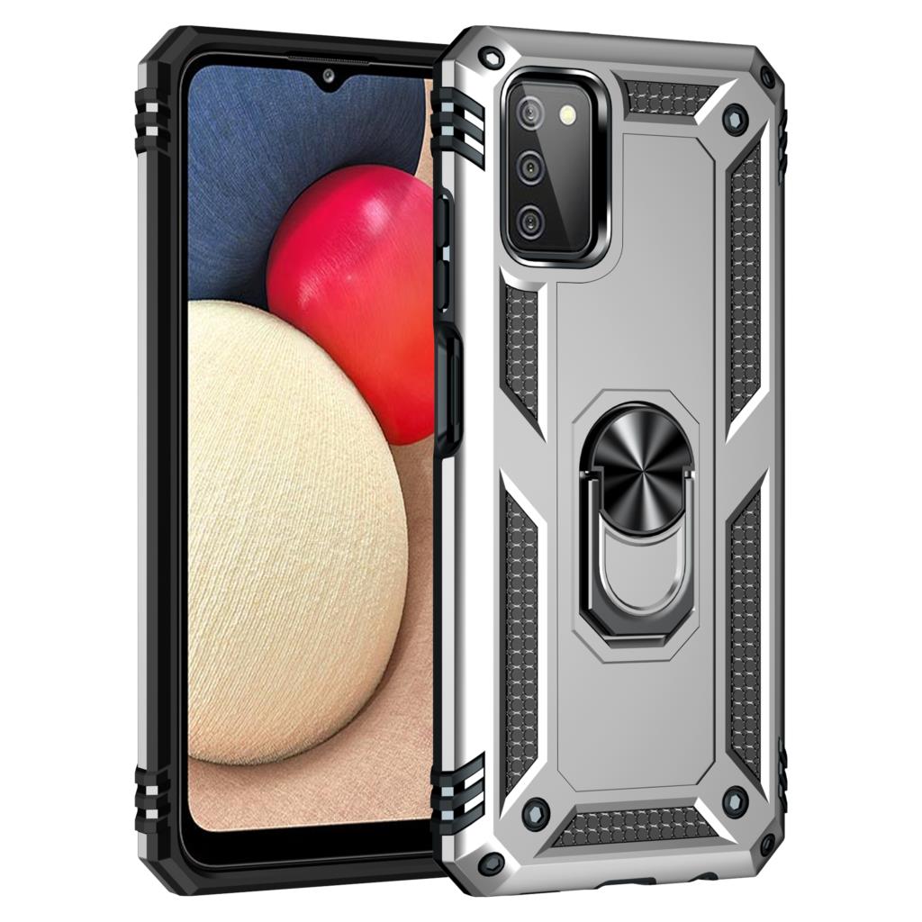 

Для Samsung A03s Броня противоударный чехол для Samsung Galaxy A03s Военный защитный магнитный держатель кольцо чехол для A 03s 03 s for A03S