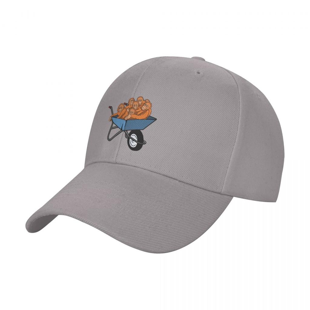 An orangutans commute to forest school Baseball Cap Luxury Man Hat birthday Male hat Wild Ball Hat Ladies Men's