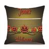Halloween Linen Pillow Cover Printed Pillow Cover
