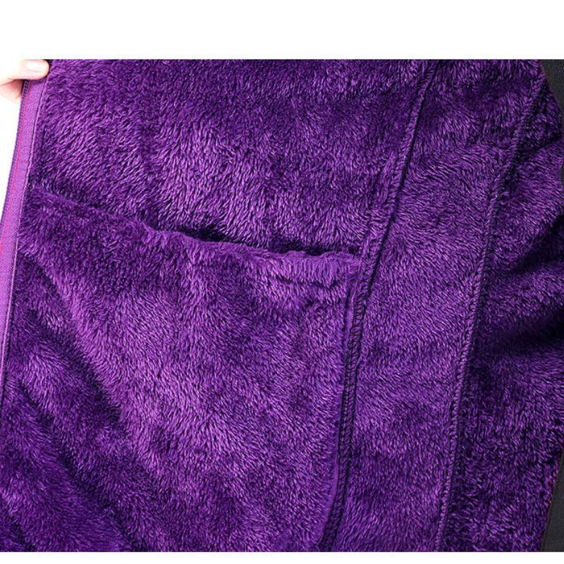 Autumn Winter Fleece Jacket Women Clothing Zipper Sweatshirt Warm Long Sleeve Thick Cardigan Sport Outdoor Warm Sweatshirt