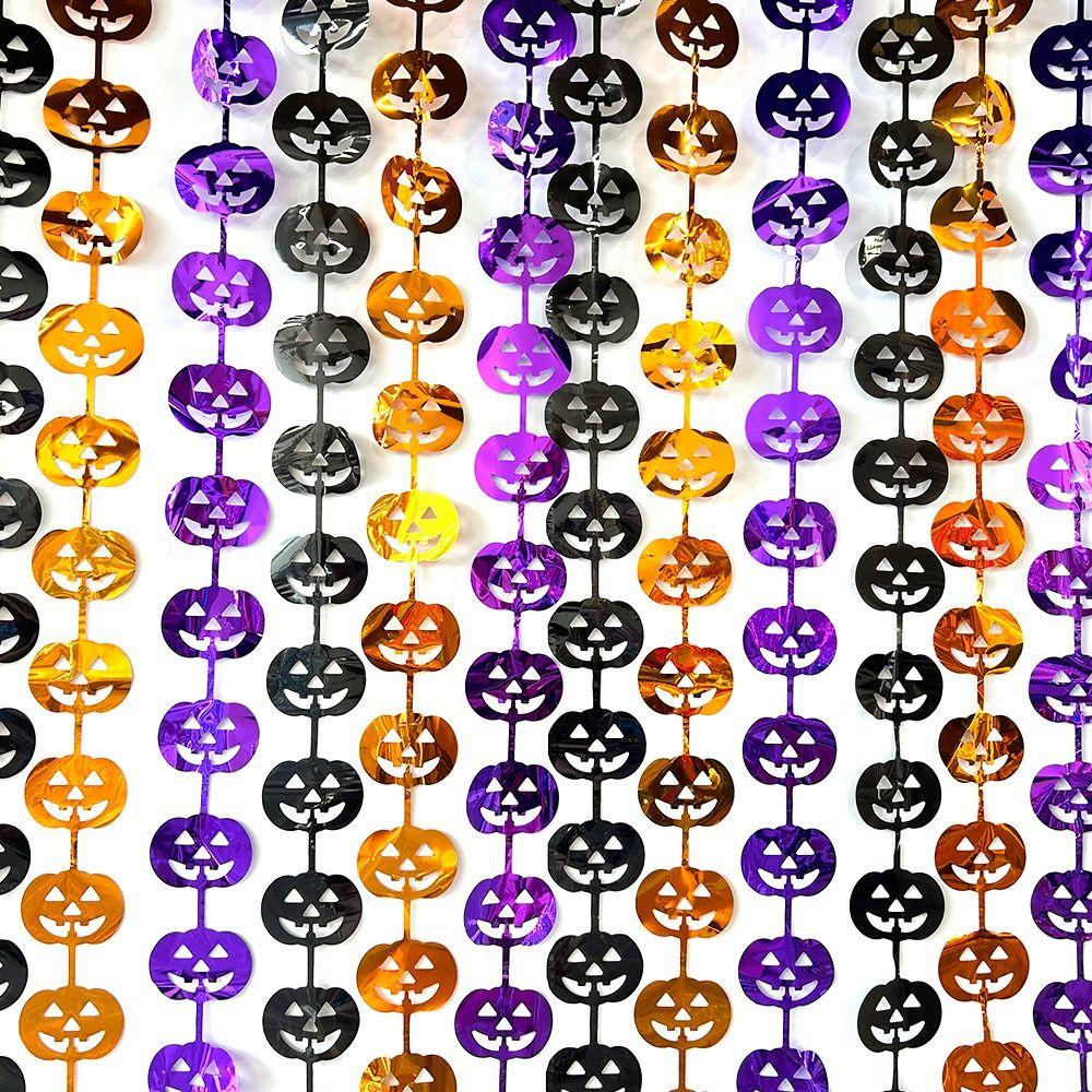 Plastic Halloween Rain Curtain Scary Party Curtain Wall Decor  Indoor Decoration