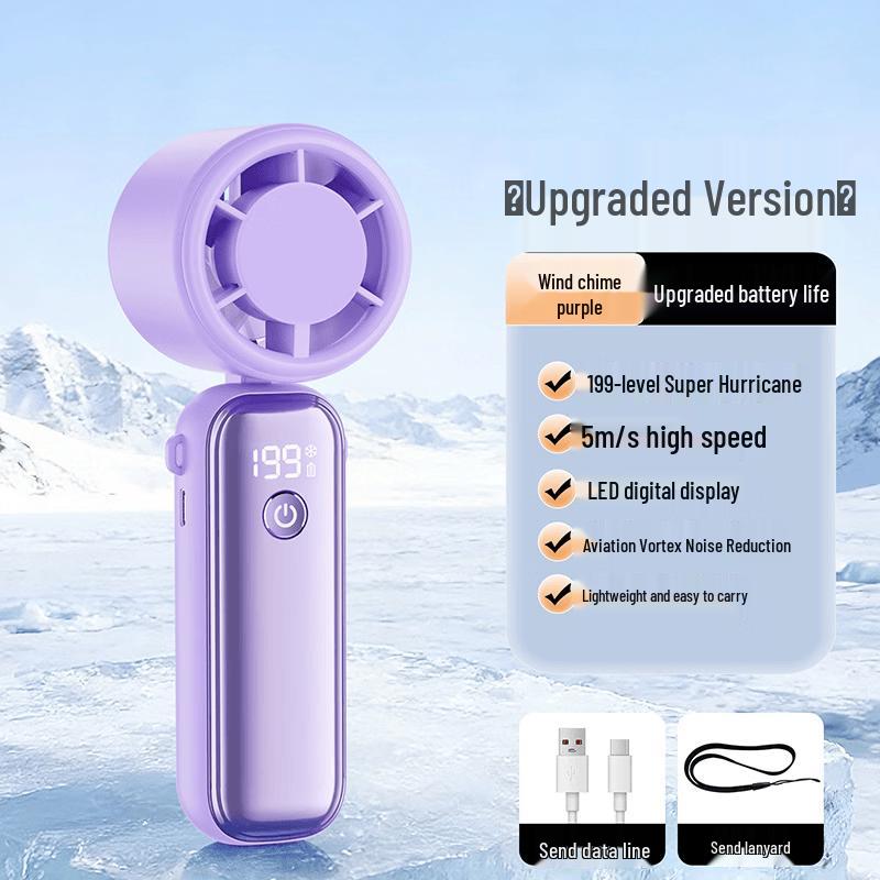 Yabuka Portable Semiconductor Cooling Handheld Fan