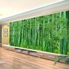 Zielony Las Bambusowy Tapeta 3d Fototapety Krajobrazowe Salon Sypialnia Ściana Tła Fototapety