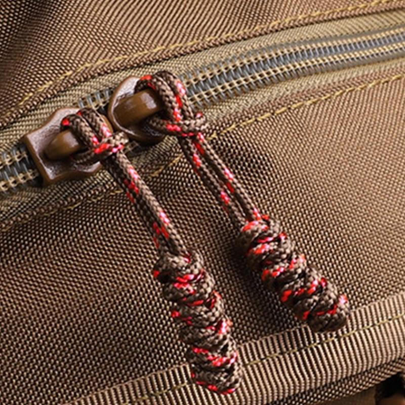 5lots Colorful Detachable Zippers Sliders Cord Outdoor Bag Zippers Pull Head for Outdoor Backpacks Use