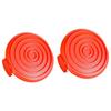 HT10-401-002-01 2Pcs Trimmer Spool Cap Cover Red Fit For Hyper Tough 40V MAX 13 Inch GT500WU HT19-401-003-03 HT18-401-004-01
