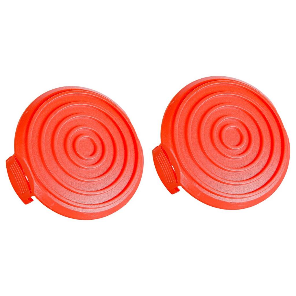 HT10-401-002-01 2Pcs Trimmer Spool Cap Cover Red Fit For Hyper Tough 40V MAX 13 Inch GT500WU HT19-401-003-03 HT18-401-004-01