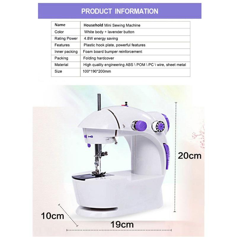 Handheld-Mini-Nähmaschine, Mini-Größe, praktische elektrische tragbare Multifunktions-Nähmaschine