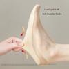 5Pairs Solid Color Invisible Tabi Socks Mesh Non-slip Toe Socks Boat Socks Set Women  Girls