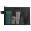 Mesh Storage Bag Fashion Toiletries Storage Bag Travel Female Portable Large Capacity Travel Cosmetics Storage Bag Accessories