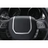 For Range Rover Evoque 2012-2019 Matte Silver Steering Wheel Sheet Cover Trim 1*