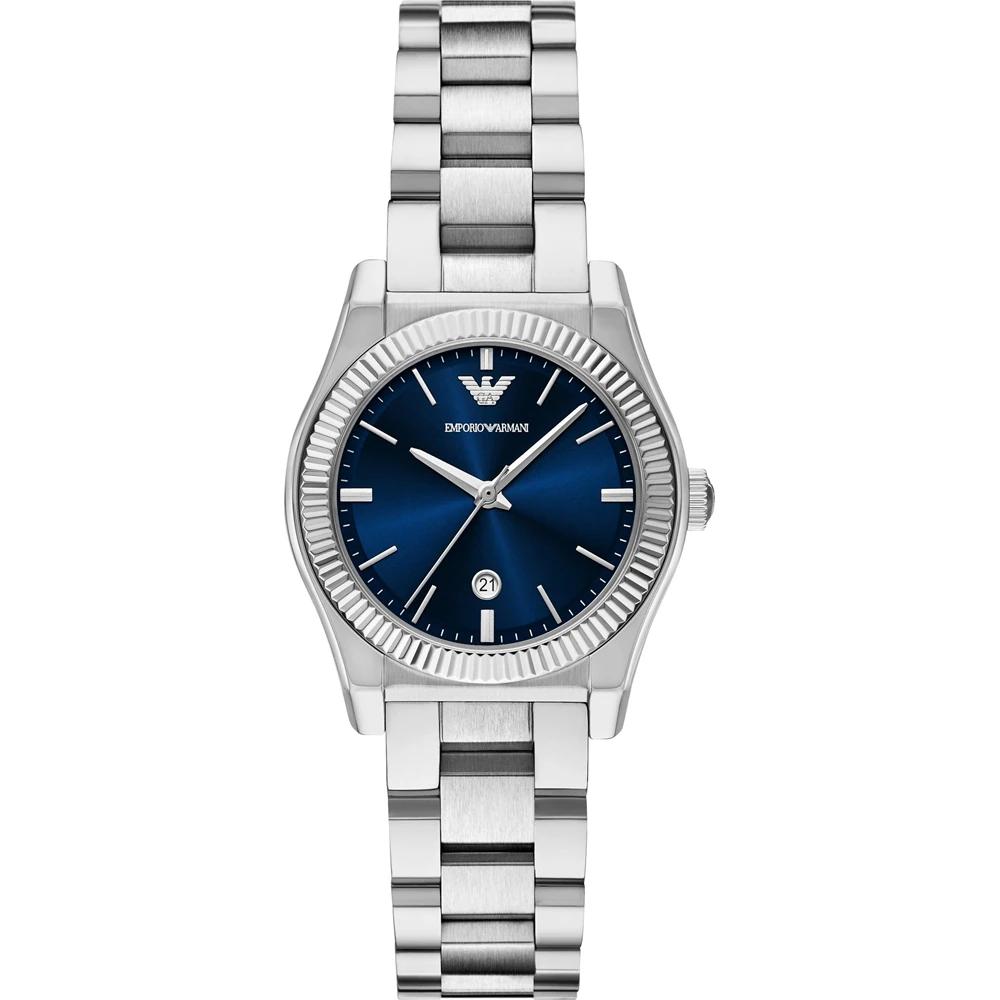 Emporio Armani Federica Blue Stainless Steel Ladies Quartz Watch AR11717 синий