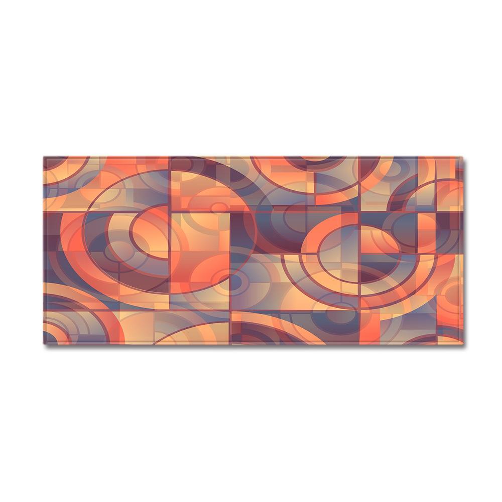 Kitchen Geometric Shape Floor Mat Door Mat Carpet Floor Mat