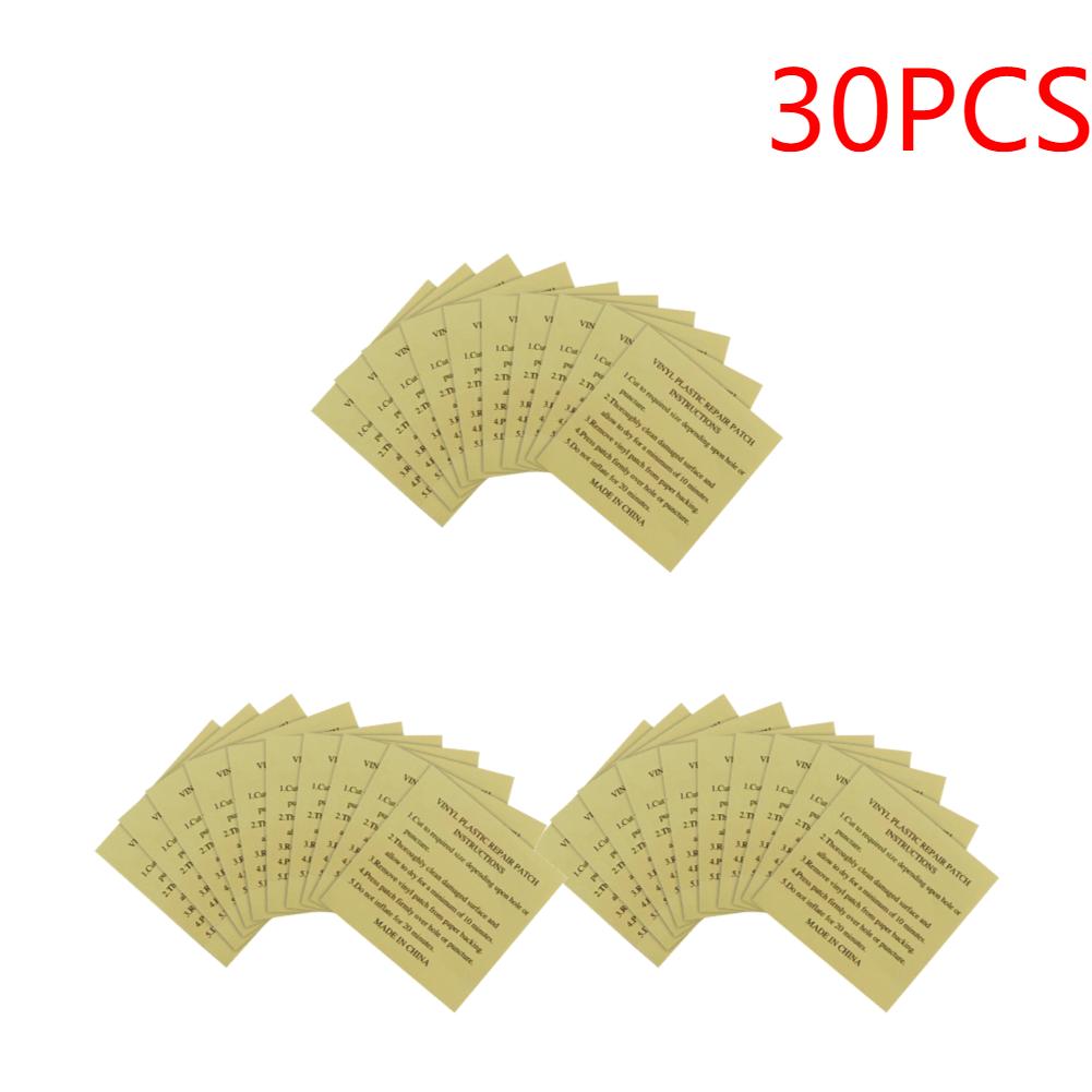 10-100pcs Pool Liner Repair Kit Underwater Repair Kit Sturdy Waterproof Air Mattress Patch Self Adhesive Pvc Inflatable Repair