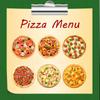 500pcs Pizza Stickers for Baking Cake Decor, DIY Food Dessert Adhesive Labels, Gift Wrapping Sealing Stickers for Envelope Bags