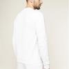 Emporio Armani Logo Letter Print Pullover Long Sleeve Sweatshirt Men sweatshirt White 3HPM60-PJ05Z-1100
