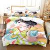ŌOzora-Subaru Bedding Set Single Twin Full Queen King Size Bed Set Aldult Kid Bedroom Duvetcover Sets 3D Anime Kawaii bed