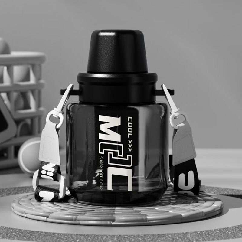 Shangqi Portable Sports Water Bottle with Straw