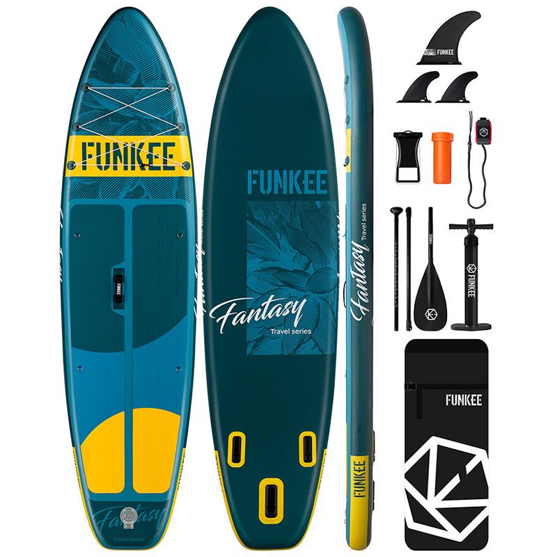 New SUP Inflatable Paddle Board for Surfing & Water Skiing
