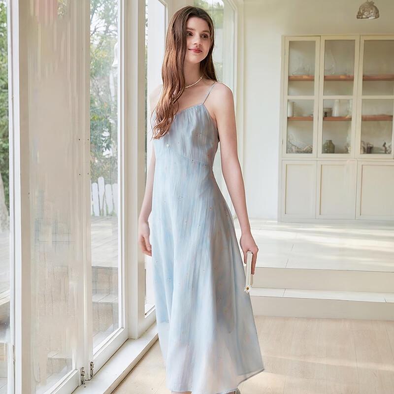 

Длинное платье-слинг Ledin Fresh Orchid L