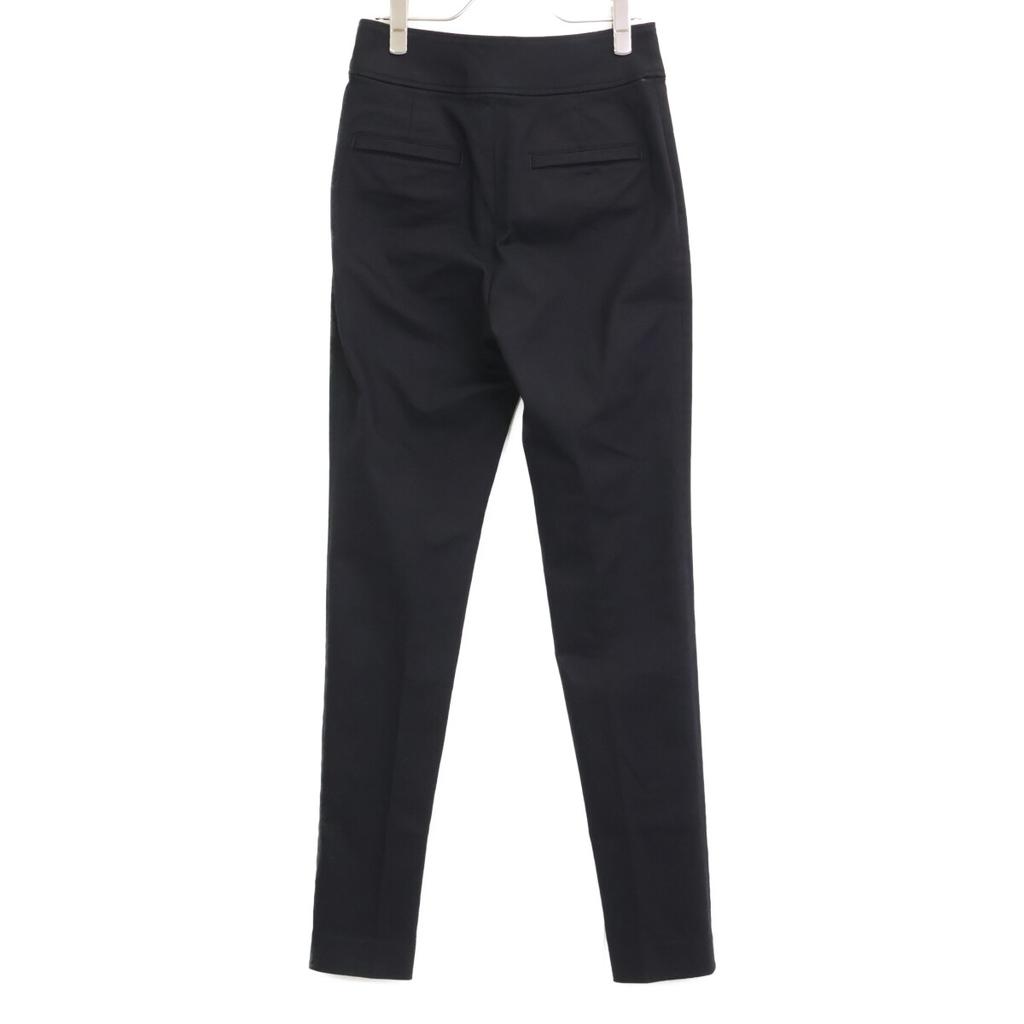 COATE 228 Cotton Pants with Slits at the Hem/ Bottoms 38 blackUsed