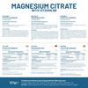 Magnesium Citrate Capsules 1500mg with Vitamin B6 | 120 Vegan Tablets | 450mg Elemental Mg
