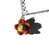 Colorful Dopamine Stainless Steel Necklace with Frog, Bird, Flowers, Moon, and Sea Lion Pendant
