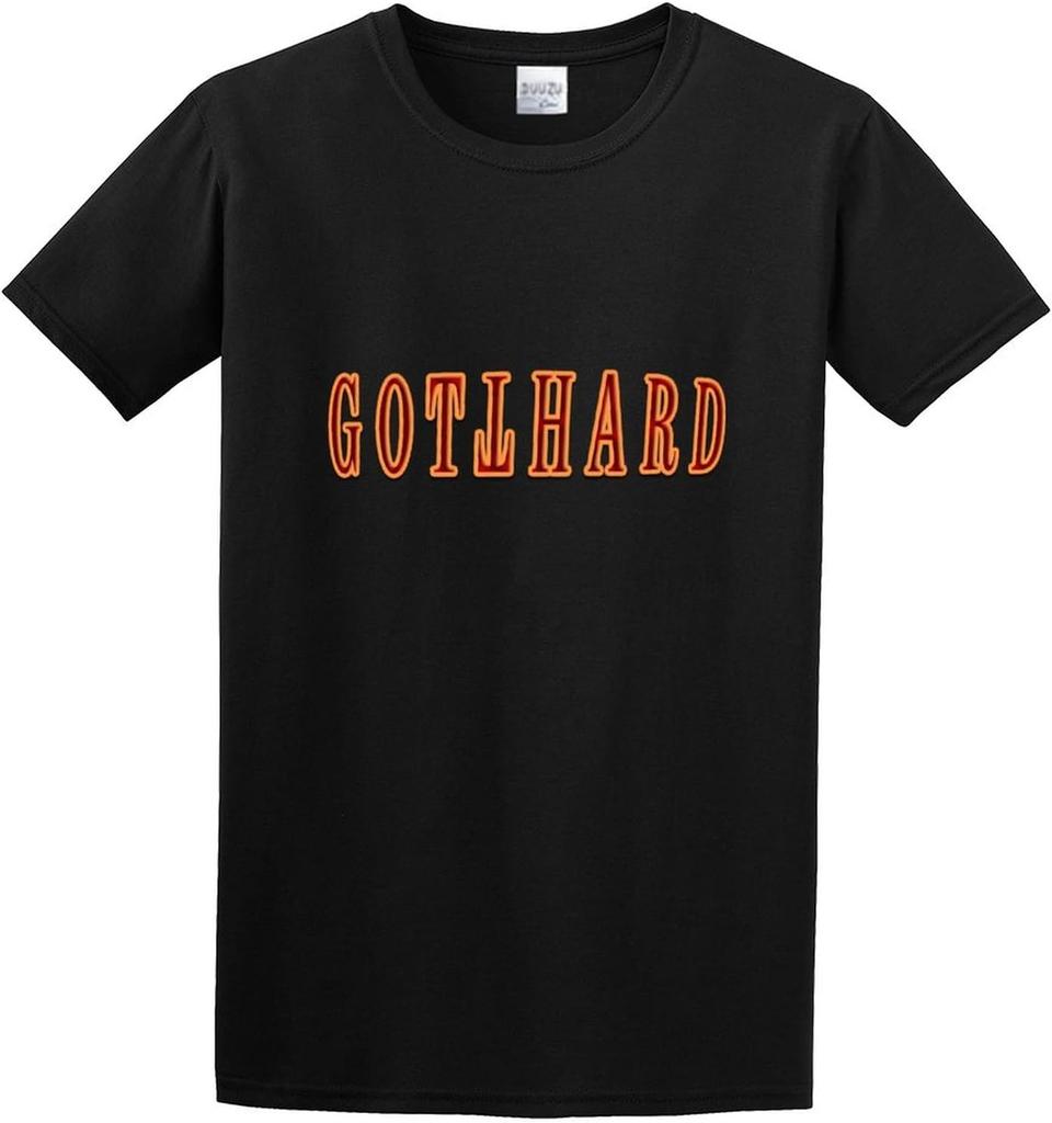 Men's Gotthard Logo T Shirt Black