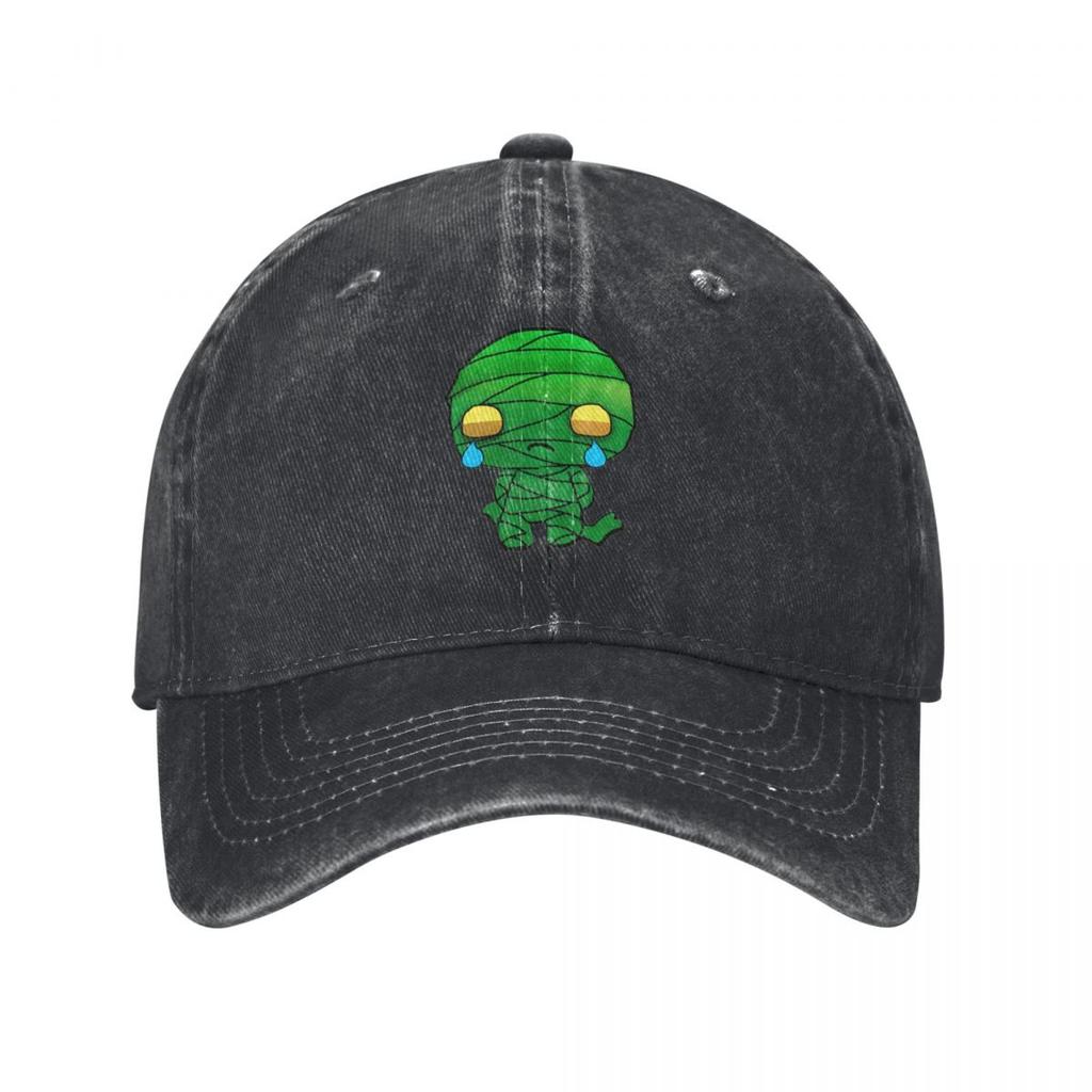 Amumu League Denim Baseball Cap Legends Game Hiking Fishing Trucker Hat Spring Breathable Unisex Unisex y2k Print Snapback Cap
