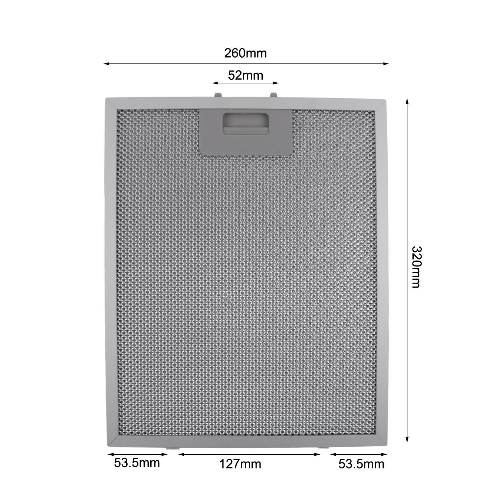 Металлические сетчатые фильтры для вытяжки 2 шт. Замена для вентиляционного отверстия вытяжки. Предназначены для обслуживания вытяжки и циркуляции воздуха. China Mainland
