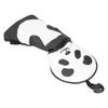 PU Leather Golf Wood Head Covers Waterproof Cartoon Thicken Plush No.5  Golf Club Headcover