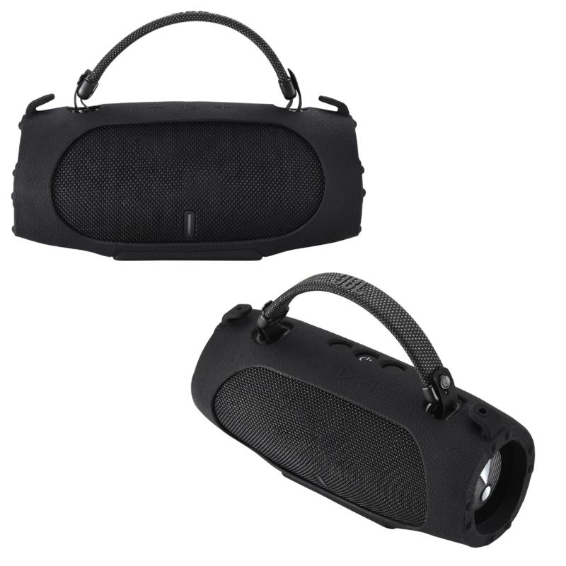 Portable Silicone Cover with Carrying Straps Protective Skin for Charge 6 Speakers, Water Resistant