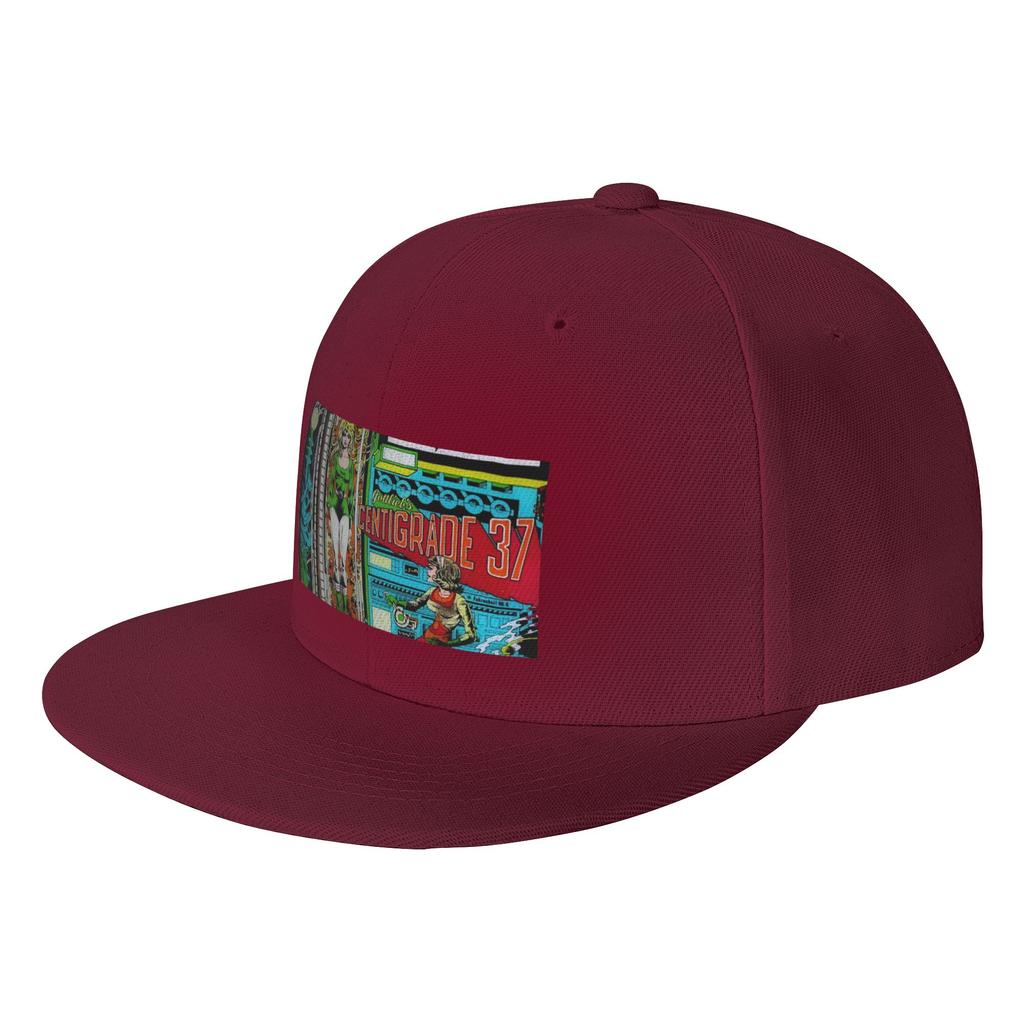 Fashion Centigrade s Pinball Art Flat Brim Sun Hat American Retro Hats For Unisex