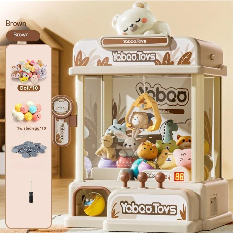 Claw Machine for Kids Mini Vending Arcade Game Toy with Sound for Girls Candy Grabber Prize Dispenser Machine Gift Boy Girls Toy