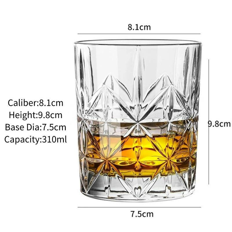 Ποτήρια Ουίσκι, Χαραγμένο Ποτήρι Ουίσκι, Ποτήρια Ουίσκι Old Fashioned, Κλασικά Ποτήρια Σκωτσέζικου Ουίσκι, Τέλειο Δώρο για τους Λάτρεις του Σκωτσέζικου Ουίσκι