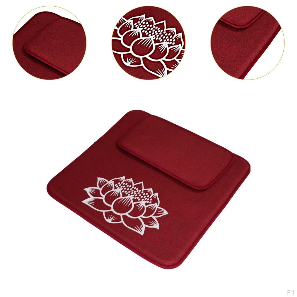 Meditation Cushion Seat Chatting Pad with Floor Pillow Set for Game Nights