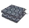 Vargottam Perfect Outdoor Indoor Square Corner Seat Cushions Water-Resistant Lounge Chair 18.5" X 16" Home Office Patio Furniture