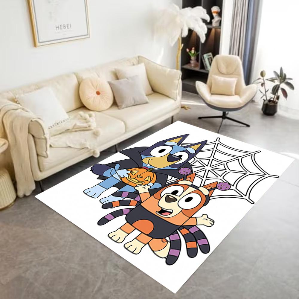 Halloween Costume Parade Area Rug Suitable for Dormitory Kitchen Outdoor Foyer Antislip Carpet Office home decor Gift for Festivals
