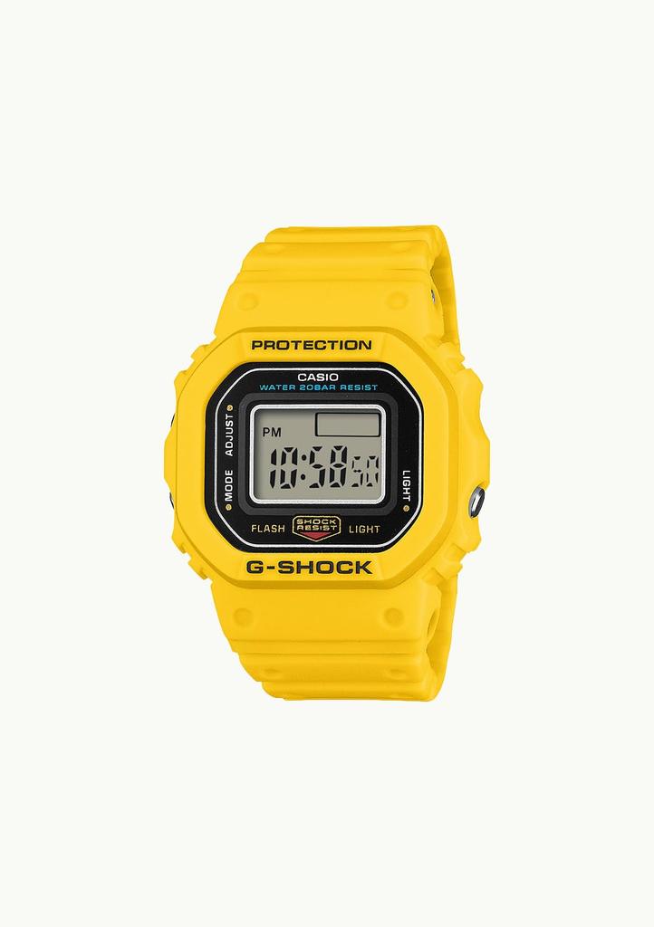 Casio Nano Made with Environmentally Friendly Yellow G-SHOCK Watch, Materials, DWN-5600-9JR, Men's,