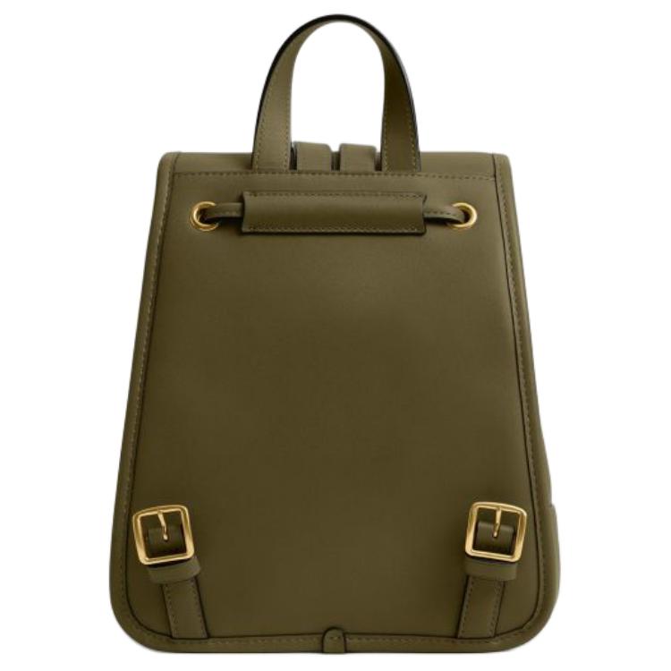 Coach Turnlock 19 Backpack Women Backpack Olive-Green CCC52-B4OL