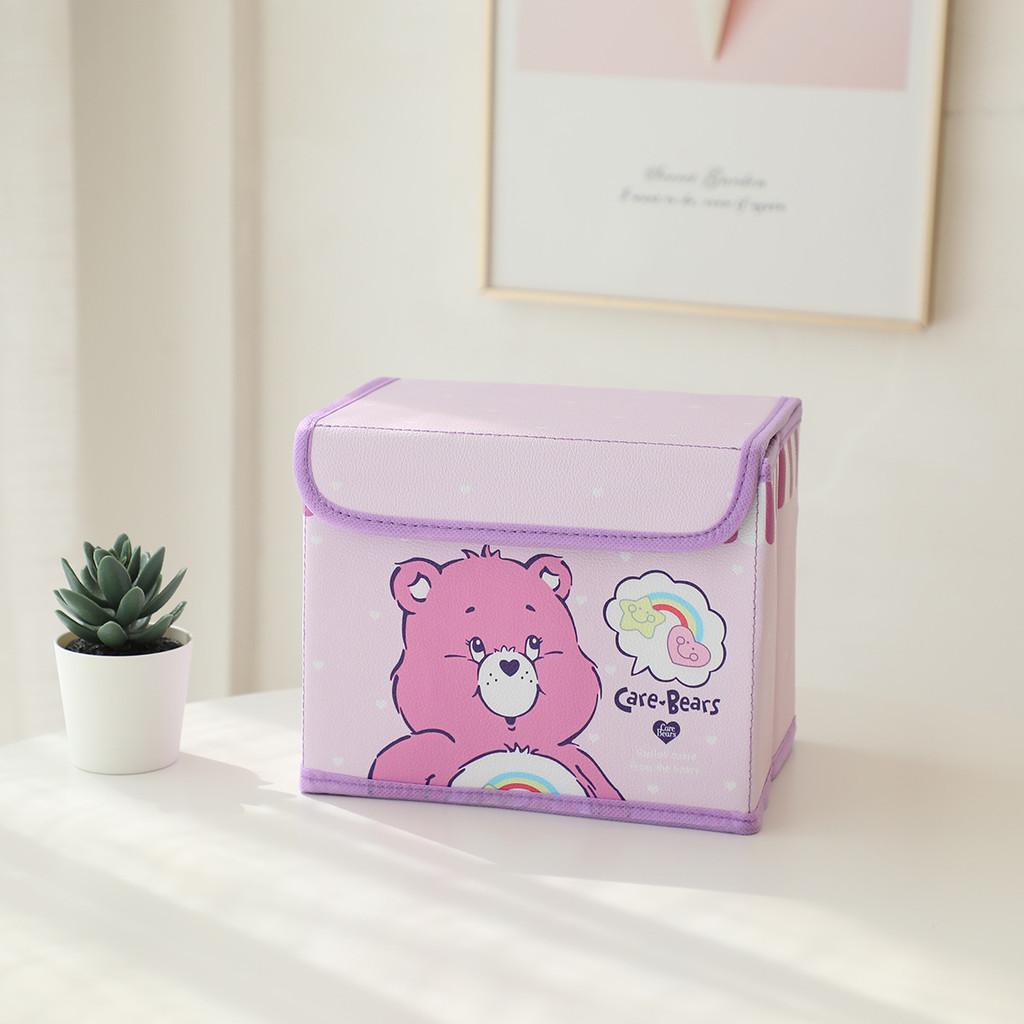 Hello Kitty Kuromi Cinnamoroll Melody Gittermuster Faltbare Klapp-Aufbewahrungsbox für Büro und Schlafzimmer