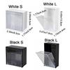 Plastic Mini Storage Box Space Saving Data Cable Storage Box Wall Mounted Storage Boxes  Bathroom