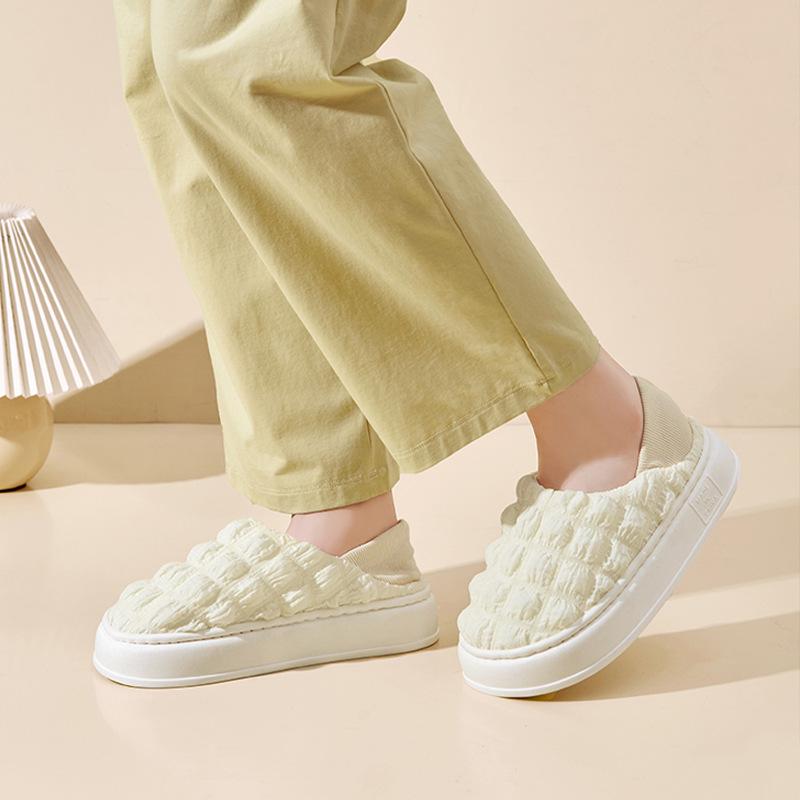 Summer Spring and Autumn Thin Breathable Anti-skid Thick Bottom Bag and Slippers