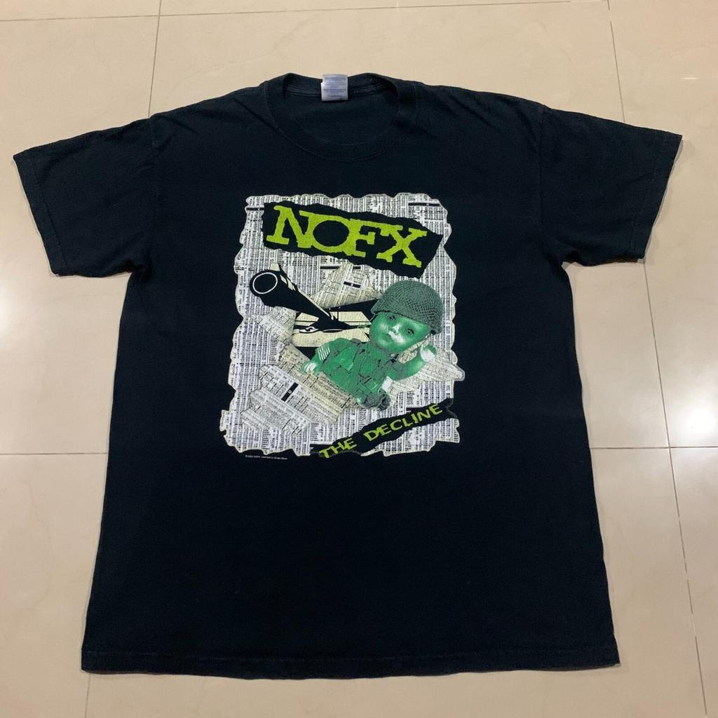 NOFX Vintage Shirt THE DECLINE 2000s Medium Hardcore Punk Fat Wreck Chord Unisex T-Shirt