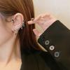 1 Pc Personality Charming Star Metallic Rhinestones Ear Cuff Latest Exaggerated Statement Chic Style Designer Brincos JewelryPersonality Cuff