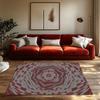 Modern Abstract Area Rug Non-Slip Doormat Indoor Outdoor Carpet Geometric Pattern Home Decor Living Room Floor Mat Washable