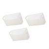 3Pcs Easy Install Hanging for Bathroom Multifunctional Storage Boxes for Renters Kitchen Accessories Holder X3UC
