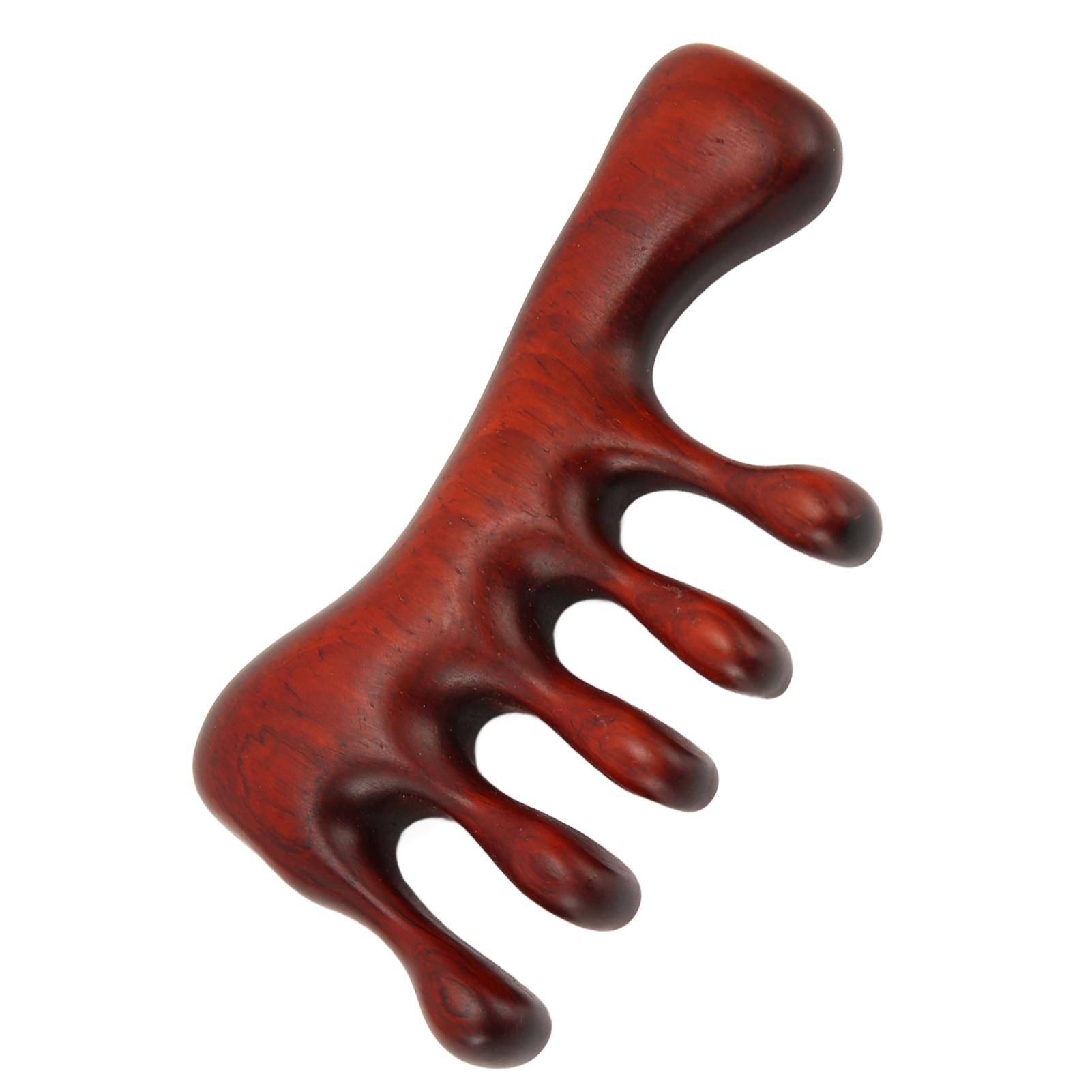 

Деревянная расческа для массажа кожи головы, снятие стресса, антистатическое разглаживание, деревянная расческа для волос с широкими зубьями