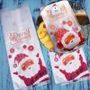 Cartoon Home & Kitchen Snack Cookies Bag Candy Pockets Merry Christmas Baking Packaging Bags